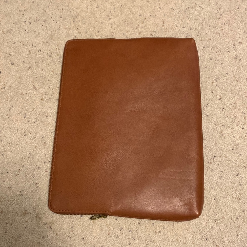 Madewell Tan Leather Pouch
